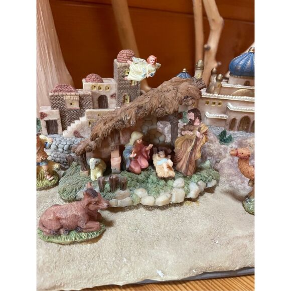 VTG One Piece Bethlehem Manger Nativity Scene - Picture 4 of 8